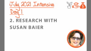 Research with Susan Baier