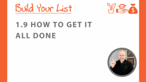 How To Get It All Done