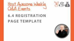 REGISTRATION PAGE TEMPLATE