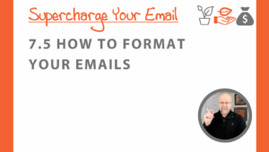 How to format your emails