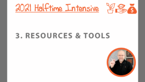 Halftime Intensive: Resources & Tools