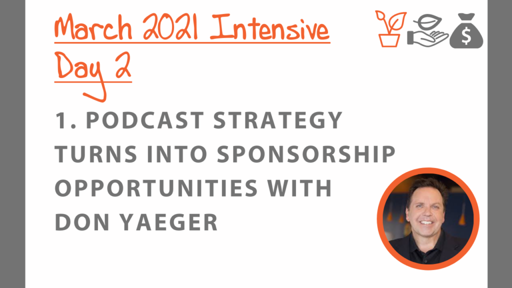Podcast Strategy with Don Yaeger